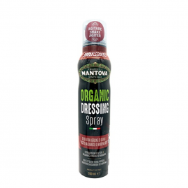 Fratelli Mantova Organic Keto Diet Extra Virgin Olive Oil with Balsamic Vinegar of Modena IGP Dressing Spray 意大利有機生酮IGP摩德納陳醋特級初榨橄欖油噴霧 200ml