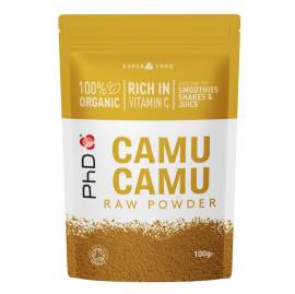 PhD Organic Camu Raw Powder 有機卡姆果粉 100g
