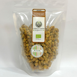 Family Farm Organics Dried White Mulberries 有機白桑果乾 227g