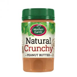 Mother Earth Natural Crunchy Peanut Butter 香脆花生醬 380g