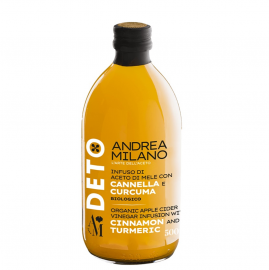 Andrea Milano Organic Apple Cider Vinegar Infusion with Cinnamon and Turmeric 有機肉桂薑黃蘋果醋 500ml