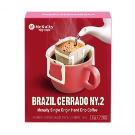 McNulty Hand Drip Roasted Bean Brazil Cerrado Ny2 巴西喜拉朵濾掛式掛耳咖啡 8g X 7條