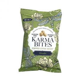 KARMA BITES Popped Lotus Seeds Wasabi