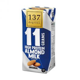 137 Degrees High Protein Almond Milk with Soy Milk Original 高蛋白杏仁豆奶 (原味) 180ml