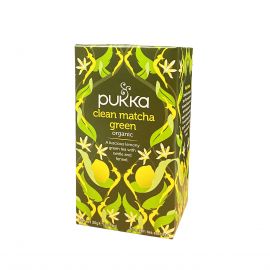 Pukka (20 Tea Sachets)  Organic Clean Matcha Green Tea 有機抹茶綠茶30g