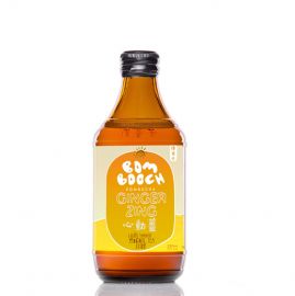 BOMBOOCH Kombuchua Ginger Zing 康普茶 心動薑味 330ml