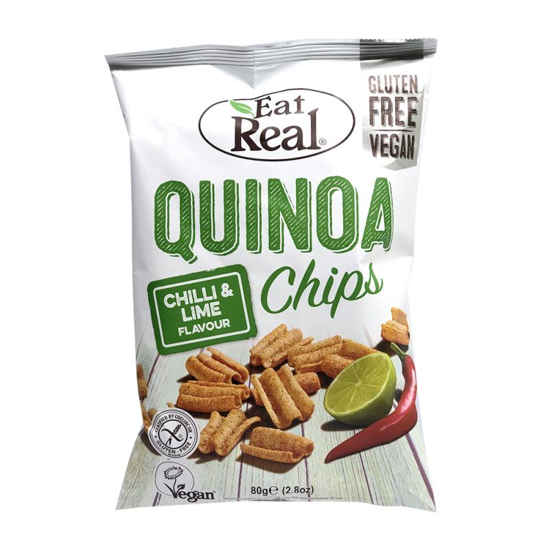 Eat Real Quinoa Chips Chilli & Lime Flavour