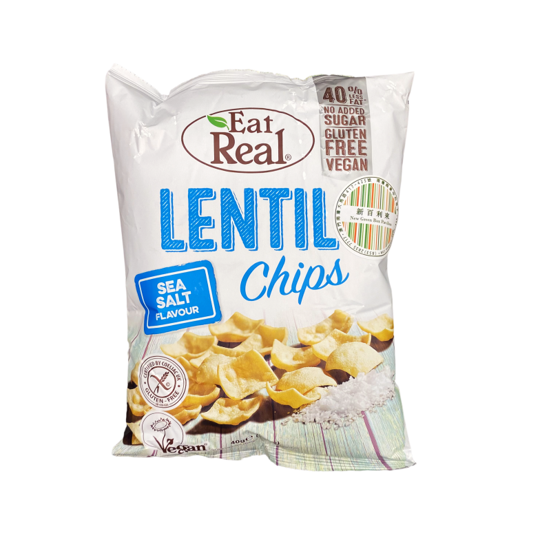 EAT REAL Lentil Sea Salt Chips