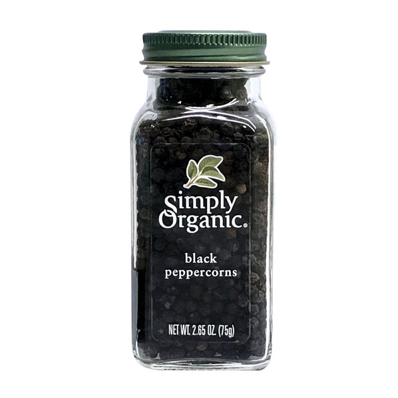 Simply Organic Black Peppercorns