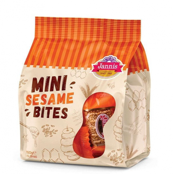 Jannis Mini Sesame Bites 無麩質脆脆芝麻一口酥 150g