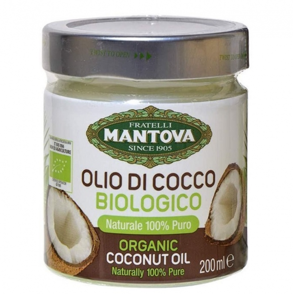 Mantova Organic 100% Coconut Oil 有機100%椰子油 200ml