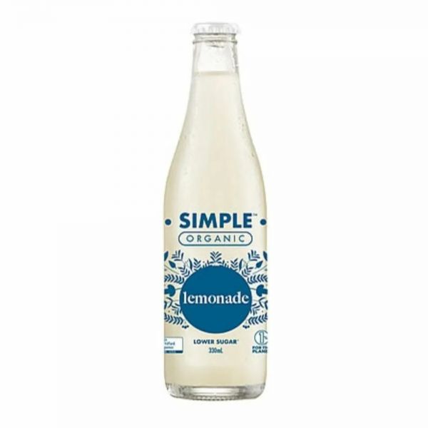 Simple Organic Low Sugar Lemonade 有機低糖檸檬汽水 330ml
