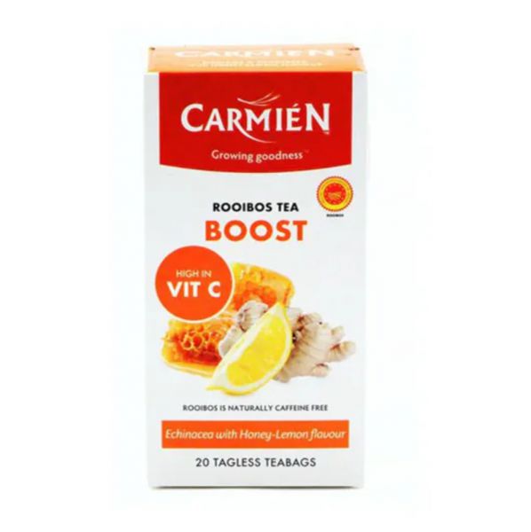 CARMIEN Boost Rooibos Tea南非博士茶養生系列 20茶包 - 紫錐花生薑檸蜜