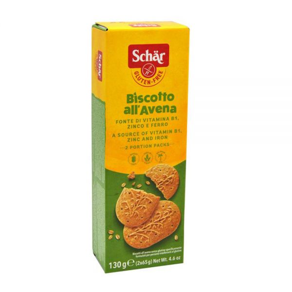Dr. Schar Avena Oat Biscuits Gluten Free 燕麥餅乾(無麩質) 130g