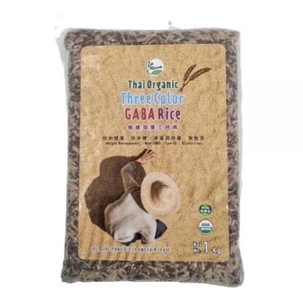 La Manna - 《2pcs》Thai Org.GABA 3 Color Brown Rice 1kg