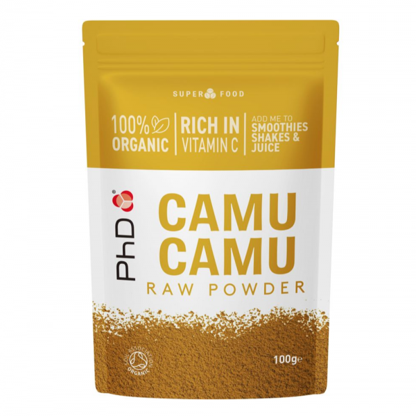 PhD Organic Camu Raw Powder 有機卡姆果粉 100g