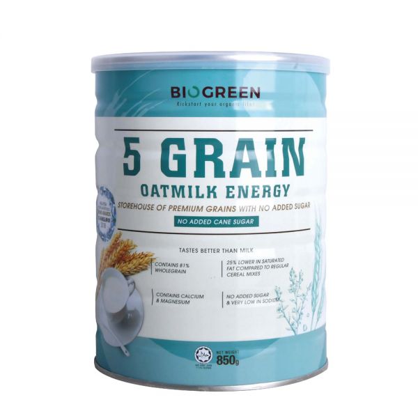 Biogreen - 5 Grain Oatmilk Energy