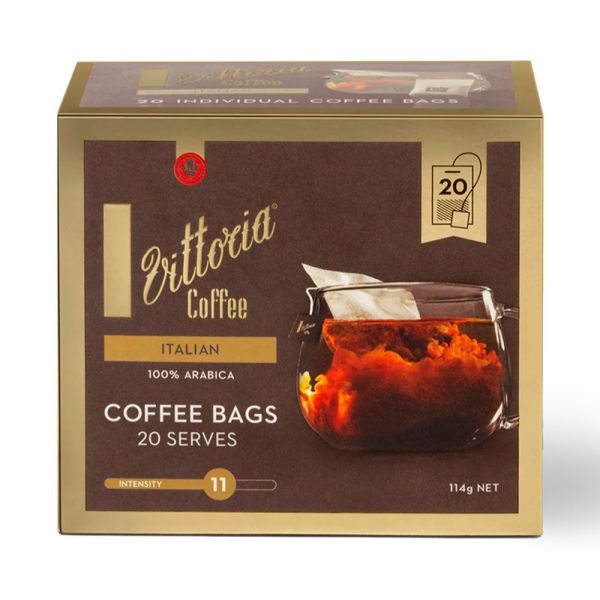 Vittoria Italian Coffee Bags 20s 意式咖啡浸泡包20包 114g