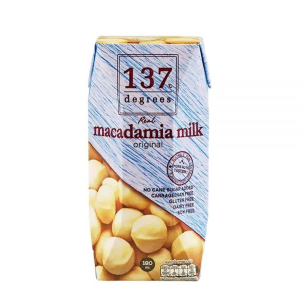 137 Degrees Macadamia Milk 夏威夷果仁奶 180ml