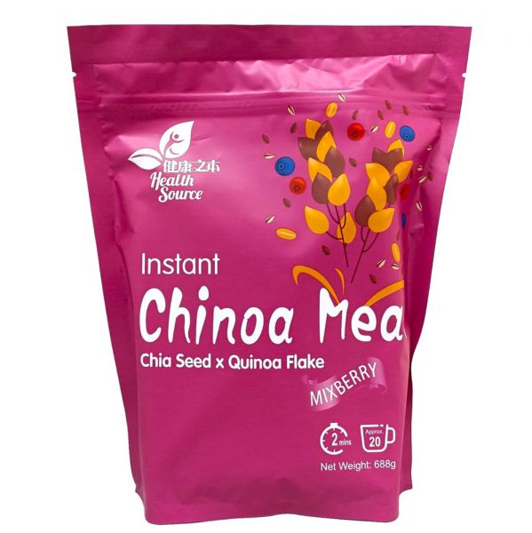 健康之本 Instant Chinoa Meal Chia Seed x Quinoa Flake Mixberry 即食奇麥餐 混莓 688g