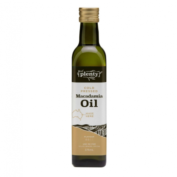 Plenty Cold Pressed Macadamia Oil 冷壓夏威夷果仁油 375ml