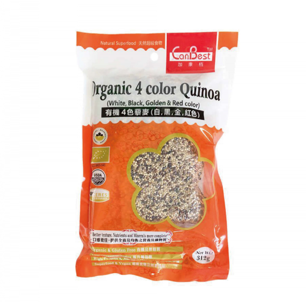 CanBest Organic 4 Color Quinoa 加康栢有機4色藜麥 312g