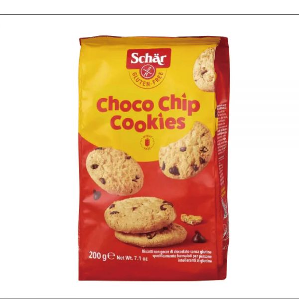 Dr. Schar Choco Chip Cookies Gluten free 無麩質朱古力碎曲奇餅 200g