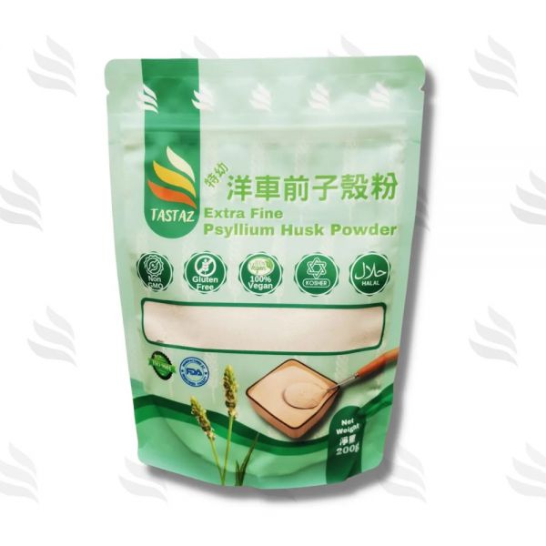 Tastaz Gluten Free Extra Fine Psyllium Husk Powder 特幼洋車前子殼粉 200g
