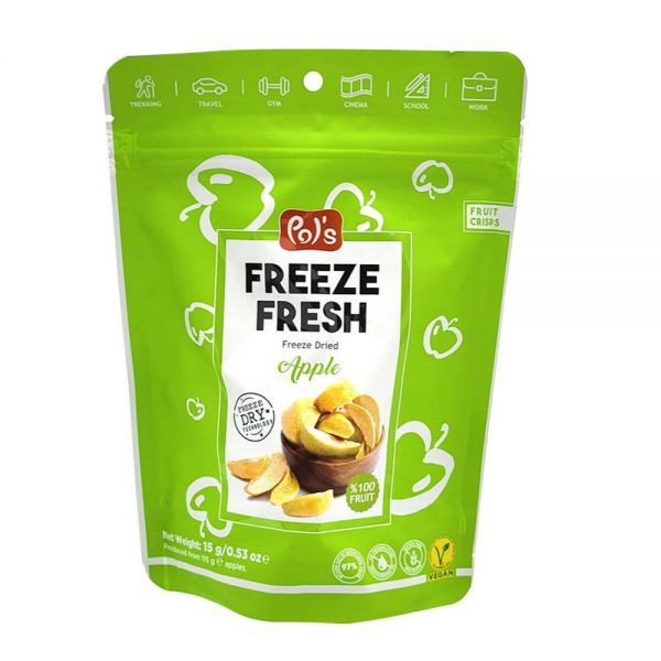 Pol's Freeze Fresh Apple 天然無添加糖凍乾蘋果 15g