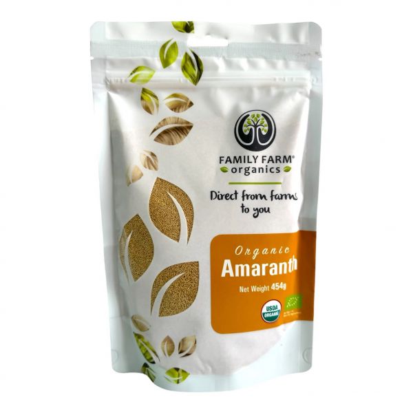 Family Farm Organics Amaranth 有機莧菜籽 454g