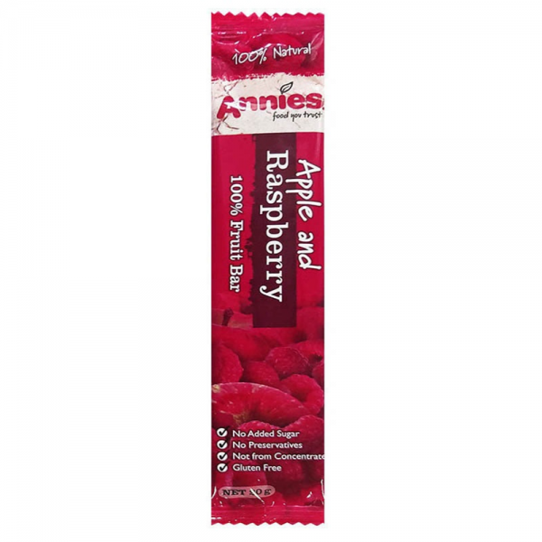 Annie’s Apple Raspberry 100% Fruit Bar 紐西蘭天然水果條蘋果樹莓味 20g
