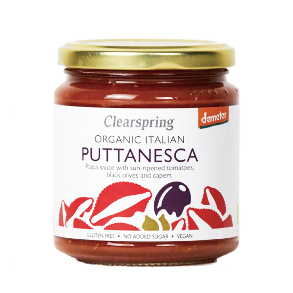 Clearspring - Demeter Organic  Italian Puttanesca Pasta Sauce