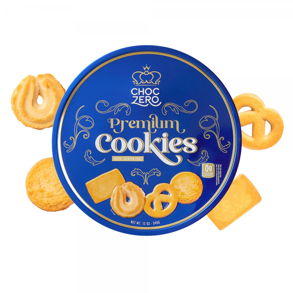 ChocZero Keto Gluten Free Premium Cookies 無糖無麩質生酮奶油曲奇餅 340g