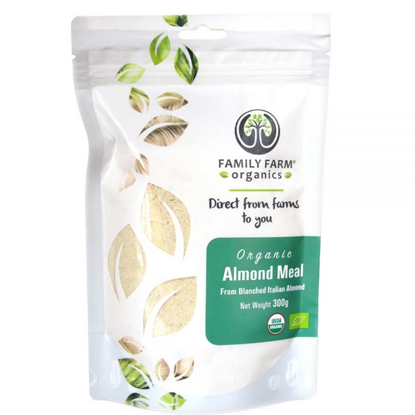 Family Farm Organics Almond Meal 有機杏仁粉 300g