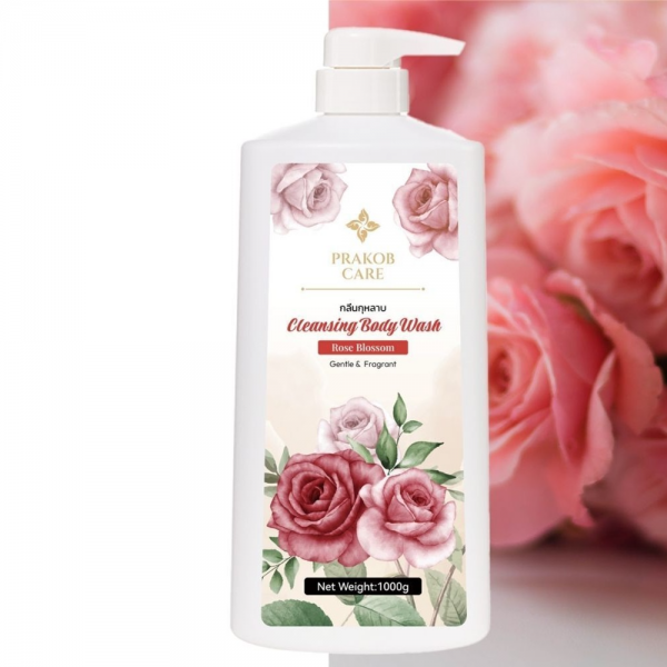 Prakob Care Cleansing Body Wash Rose Blossom 玫瑰花香沐浴露 1000ml