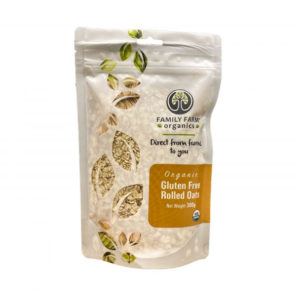 Family Farm Organics - Organic Gluten Free Rolled Oats