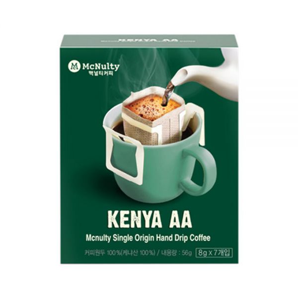 McNulty Hand Drip Roasted Bean Kenya AA 肯亞AA濾掛式掛耳咖啡 8g X 7條