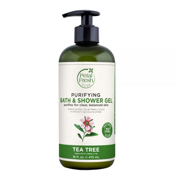 Petal Fresh Tea Tree Purifying Bath & Shower Gel 茶樹有機沐浴露 475ml