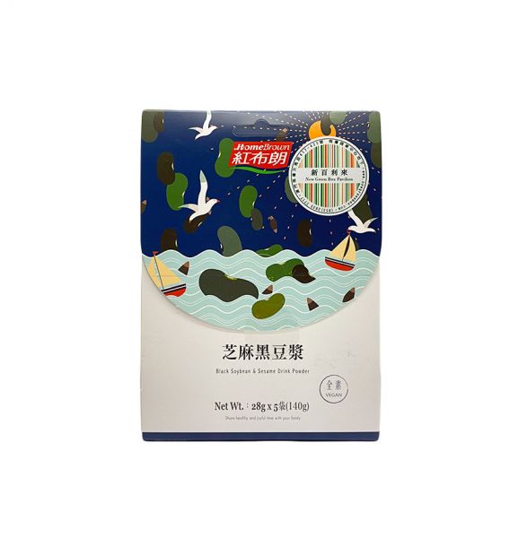 紅布朗 - 紅布朗芝麻黑豆漿