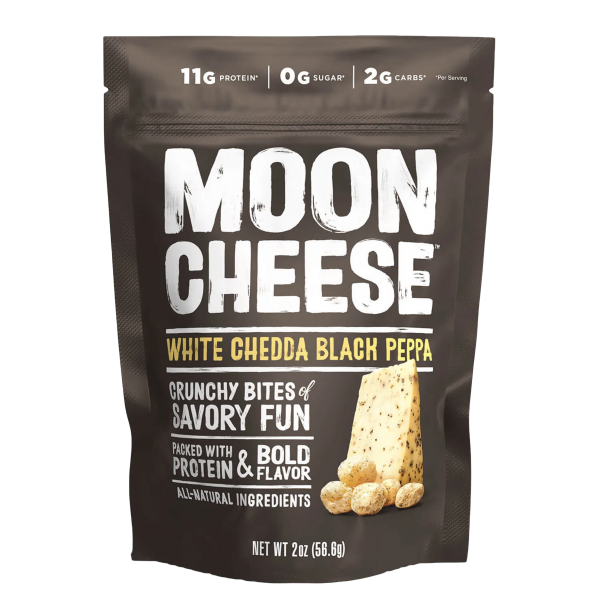 Moon Cheese - WHITE CHEDDA BLACK PEPPA