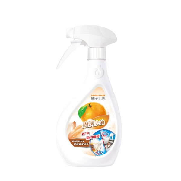 Orange House Kitchen Cleaner 橘子工坊 天然廚房爐具專用清潔劑480ml
