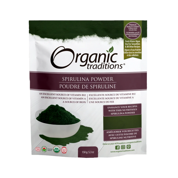 Organic Traditions - Organic Spirulina Powder