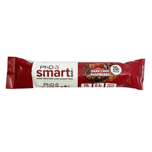 PHD - Smart Bar Dark Choc Raspberry