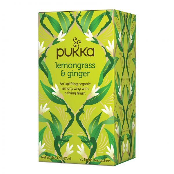 Pukka Organic Lemongrass & Ginger Tea 有機檸檬草薑茶36g