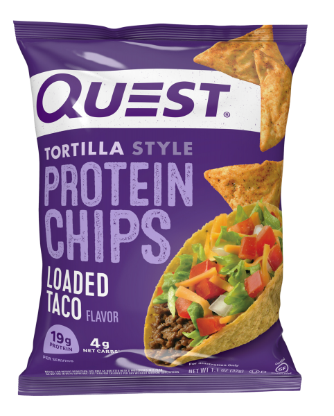 Quest - Tortilla Style Protein Chips  Loaded Taco Flavored