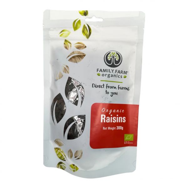 Family Farm Organics Raisins 有機葡萄乾 300g