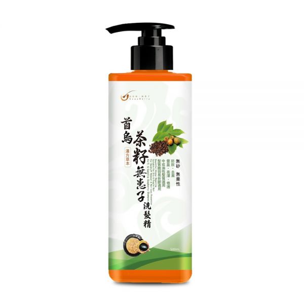 Soapberry Fo-Ti Camellia Shampoo 首烏茶籽無患子洗髮精 500ml