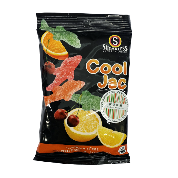 Sugarless - Confectionery Cool Jac Fruit Flavoured Shark Jellies