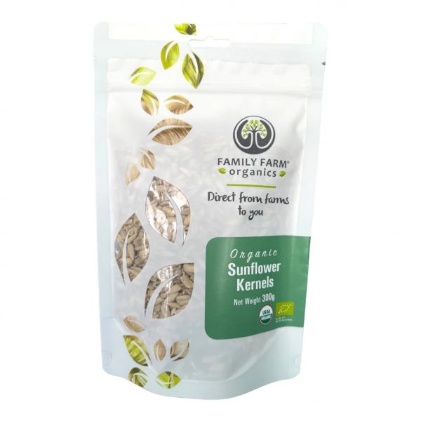 Family Farm Organics Sunflower Kernels 有機葵花籽 300g