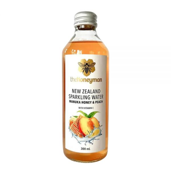 TheHoneyman New Zealand Sparkling Water Manuka Honey & Peach 天然麥蘆卡桃味有汽水 300ml